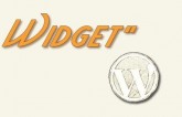 Create Widget in Wordpress