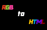 Convert RGB to Hex HTML code in PHP